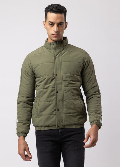 Premium Rich with Quilted Jacket and Printed Sleeves