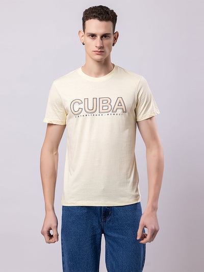 PRINTED SELF STRIPE BAND COLLAR F/S SHIRT