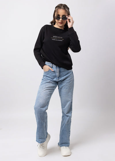 Fleece R/N Sweatshirt with Pocket Rib &