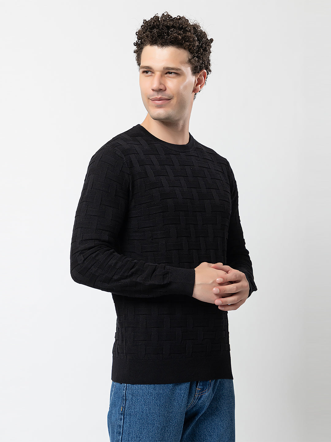 Buy Men’s Solid Color Sweater Online – OCTAVE CLOTHING PRIVATE LIMITED