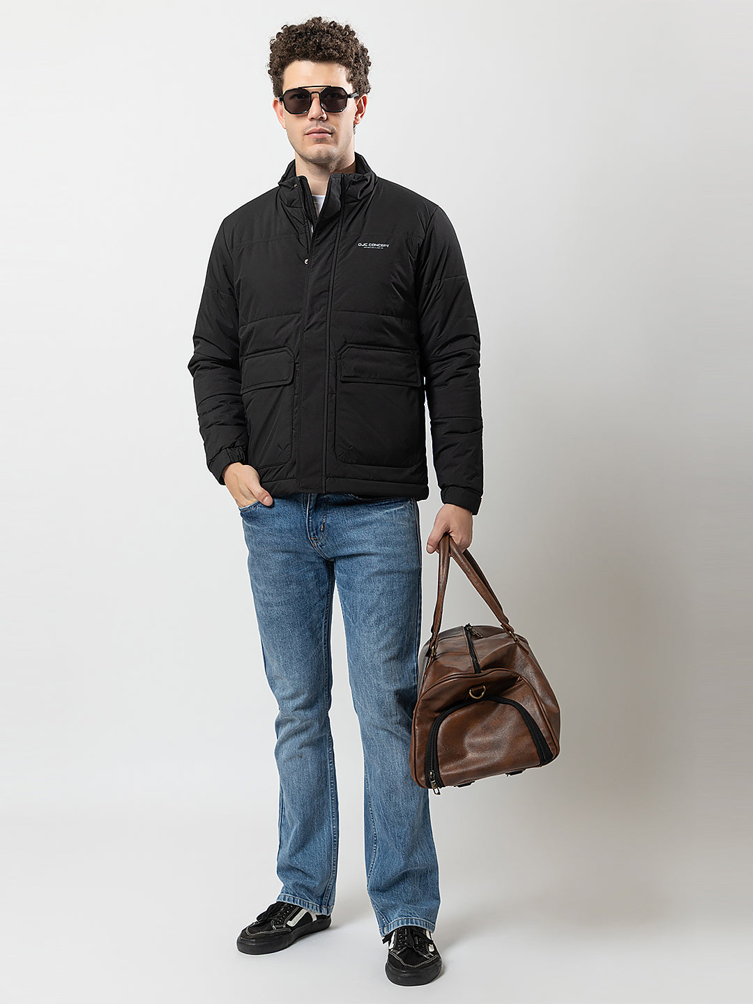 Buy Men's Straight Biker Jacket Online – OCTAVE CLOTHING PRIVATE LIMITED