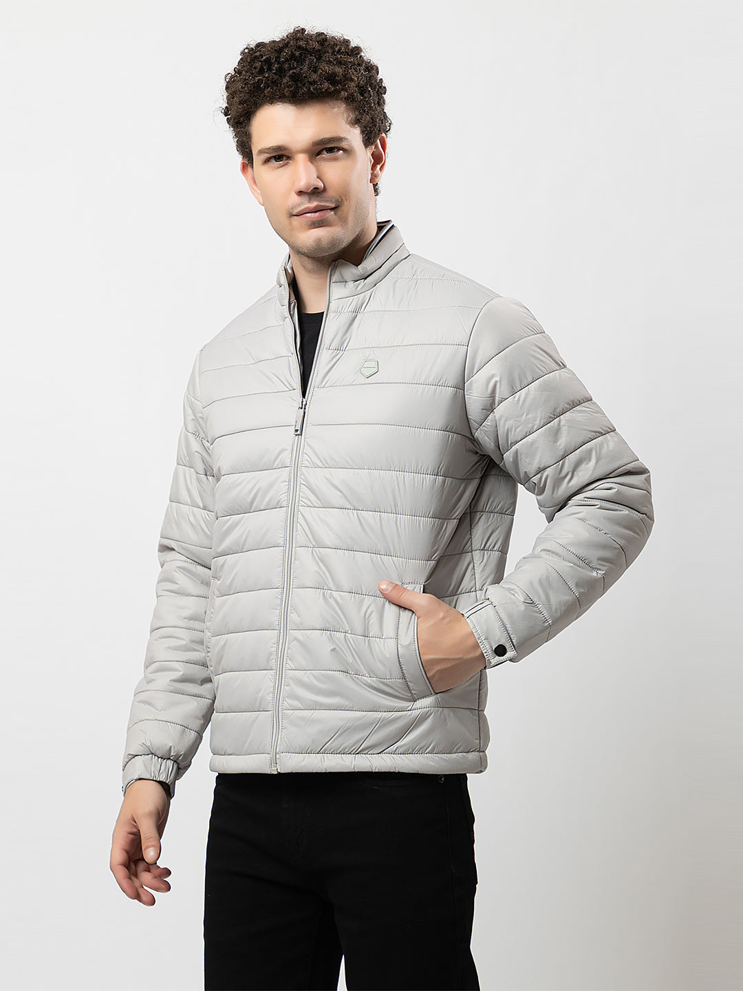 Men's Solid Puffer Jacket – OCTAVE CLOTHING PRIVATE LIMITED